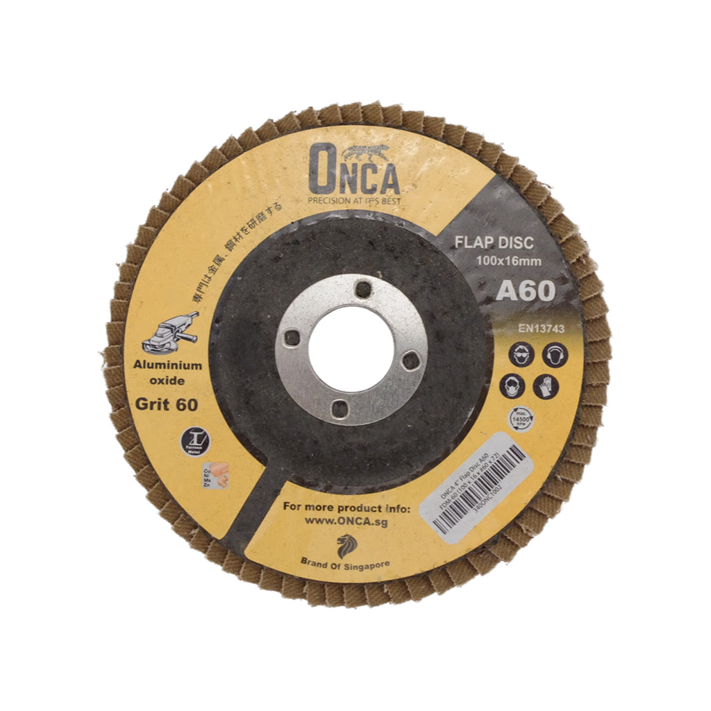 ONCA FDM Aluminium Oxide Flap Disc (A40 - A320)