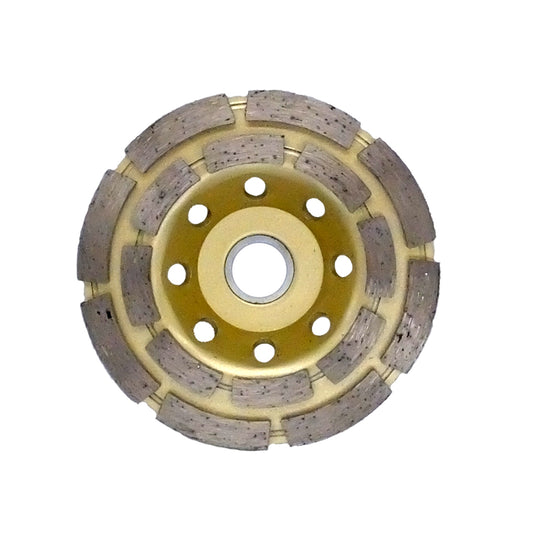 ONCA SDCW-Double Row Diamond Cup Wheel (4"-7")