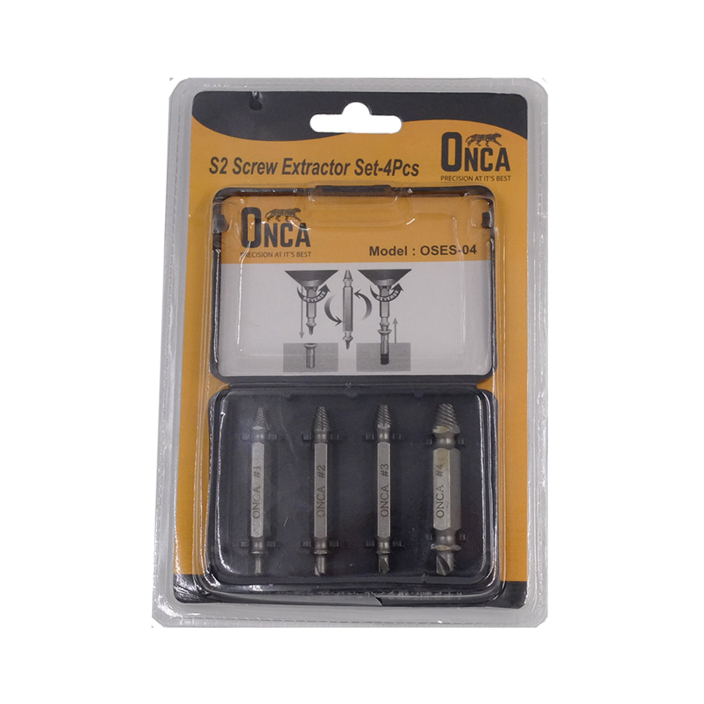 ONCA OSES-04 Screw Extractor Set (4PCS)