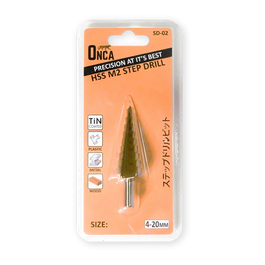 ONCA Step Drill Bit (HSS-M2)