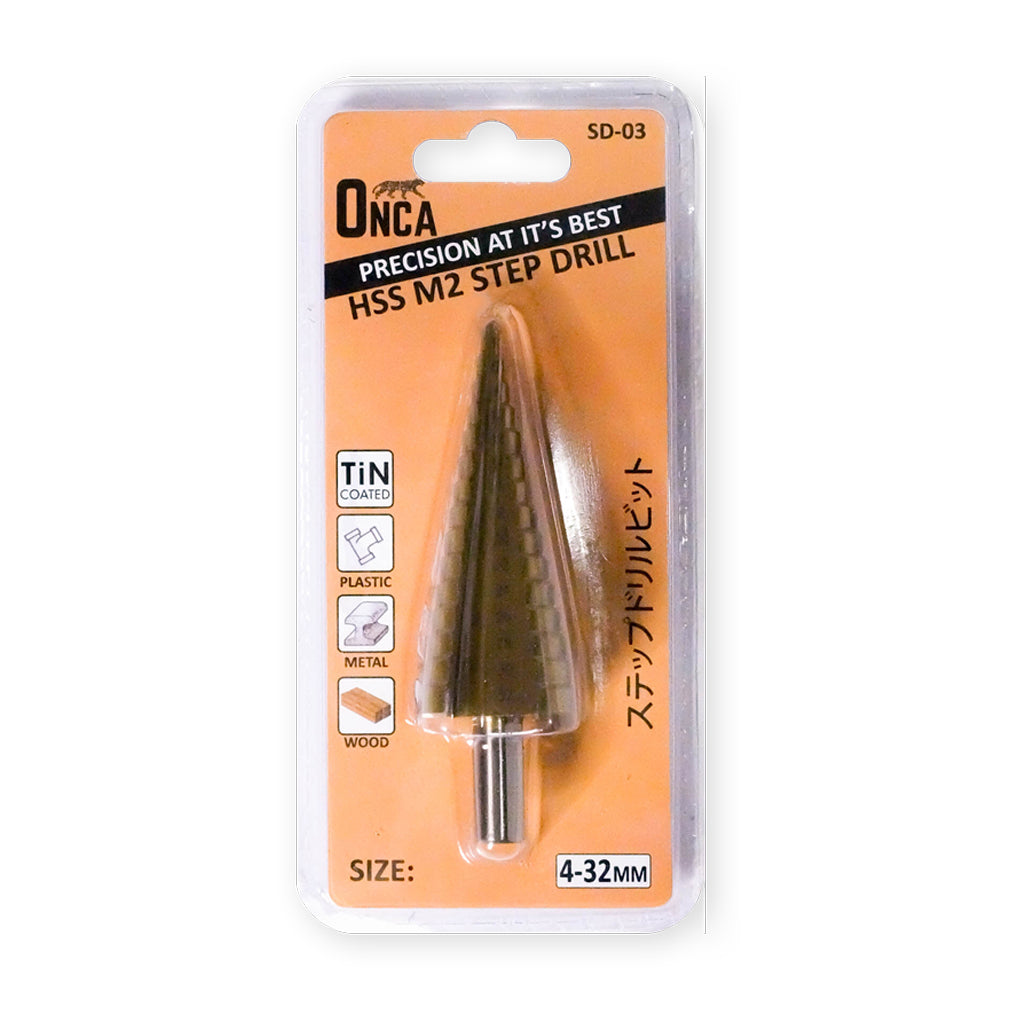 ONCA Step Drill Bit (HSS-M2)
