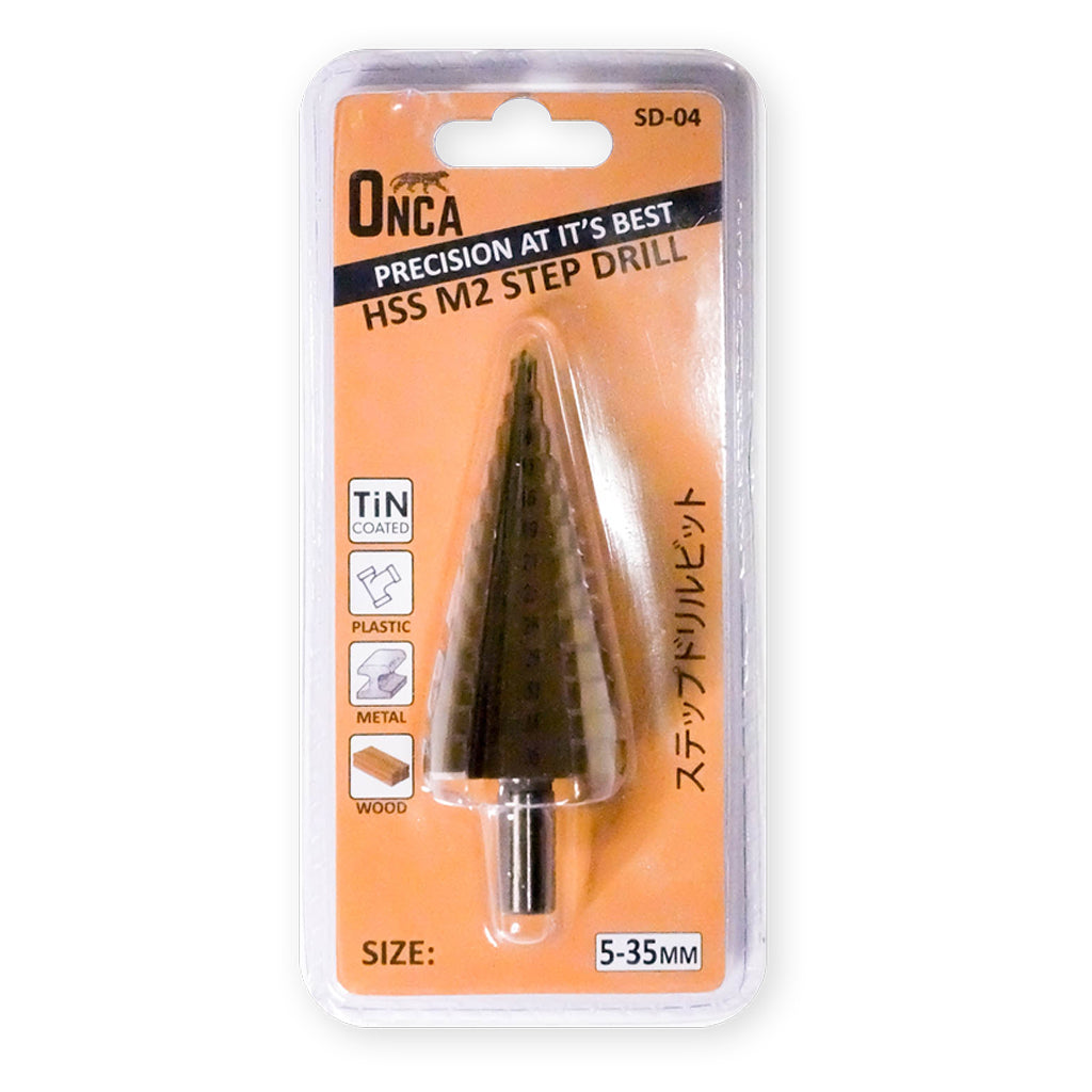 ONCA Step Drill Bit (HSS-M2)