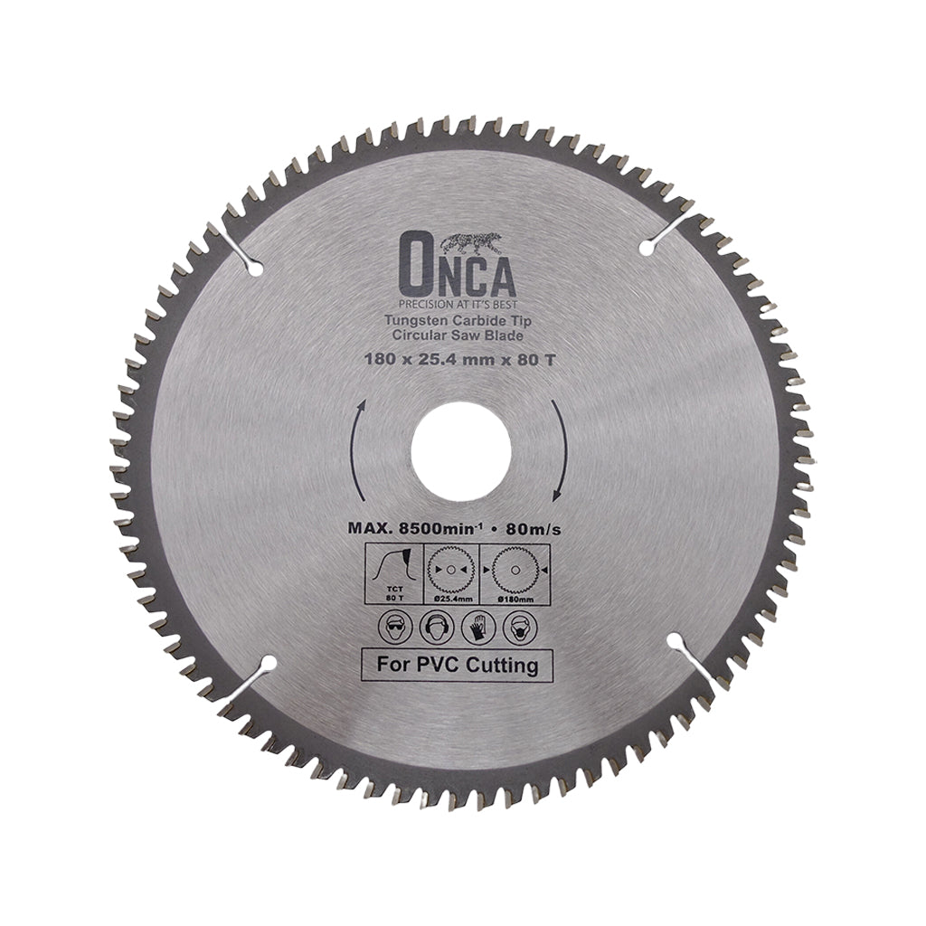 Pvc Blade ONCA CSB-P TCT Circular Saw Blade (For PVC) – Onca Tools